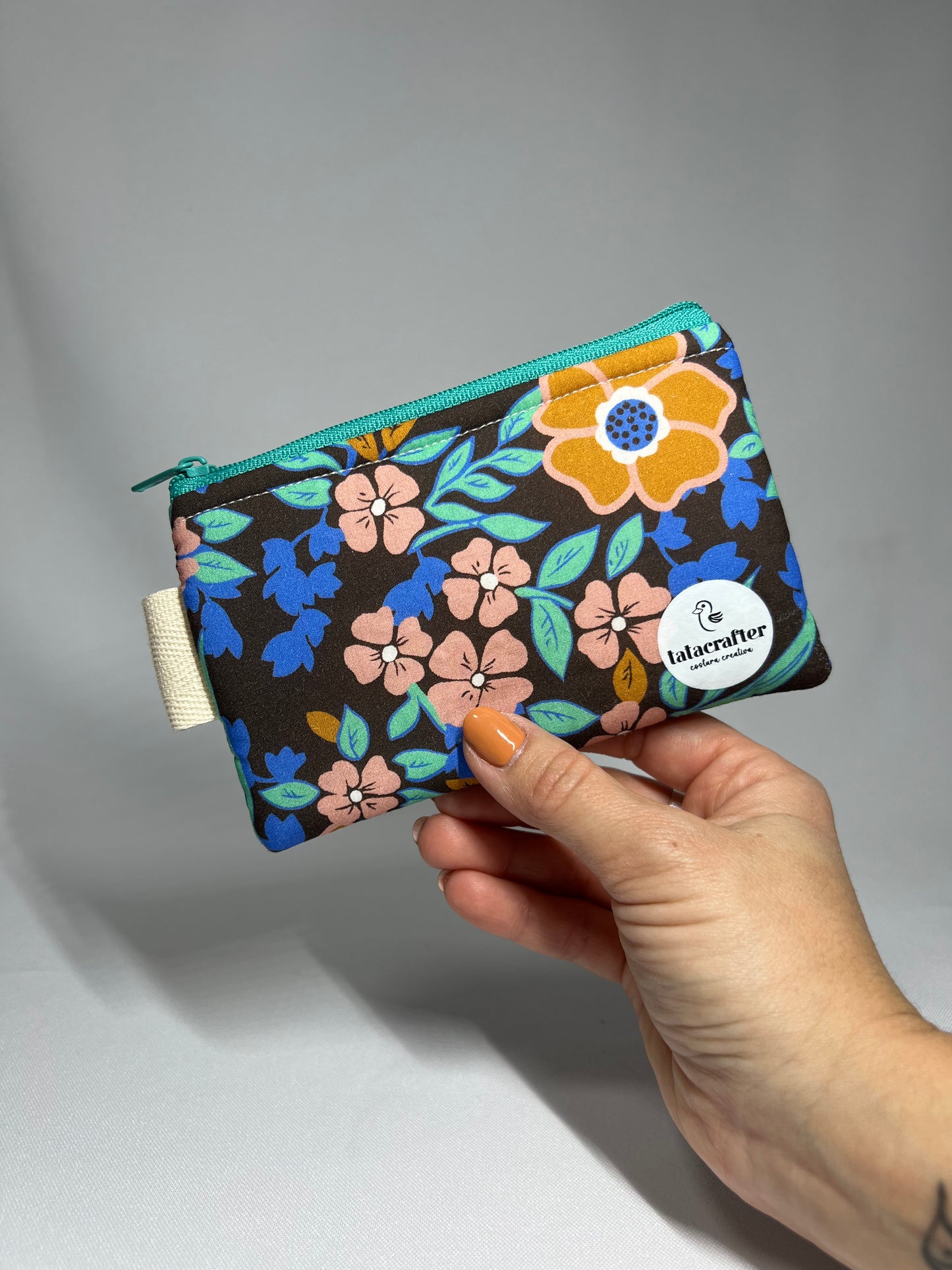 Monedero flor
