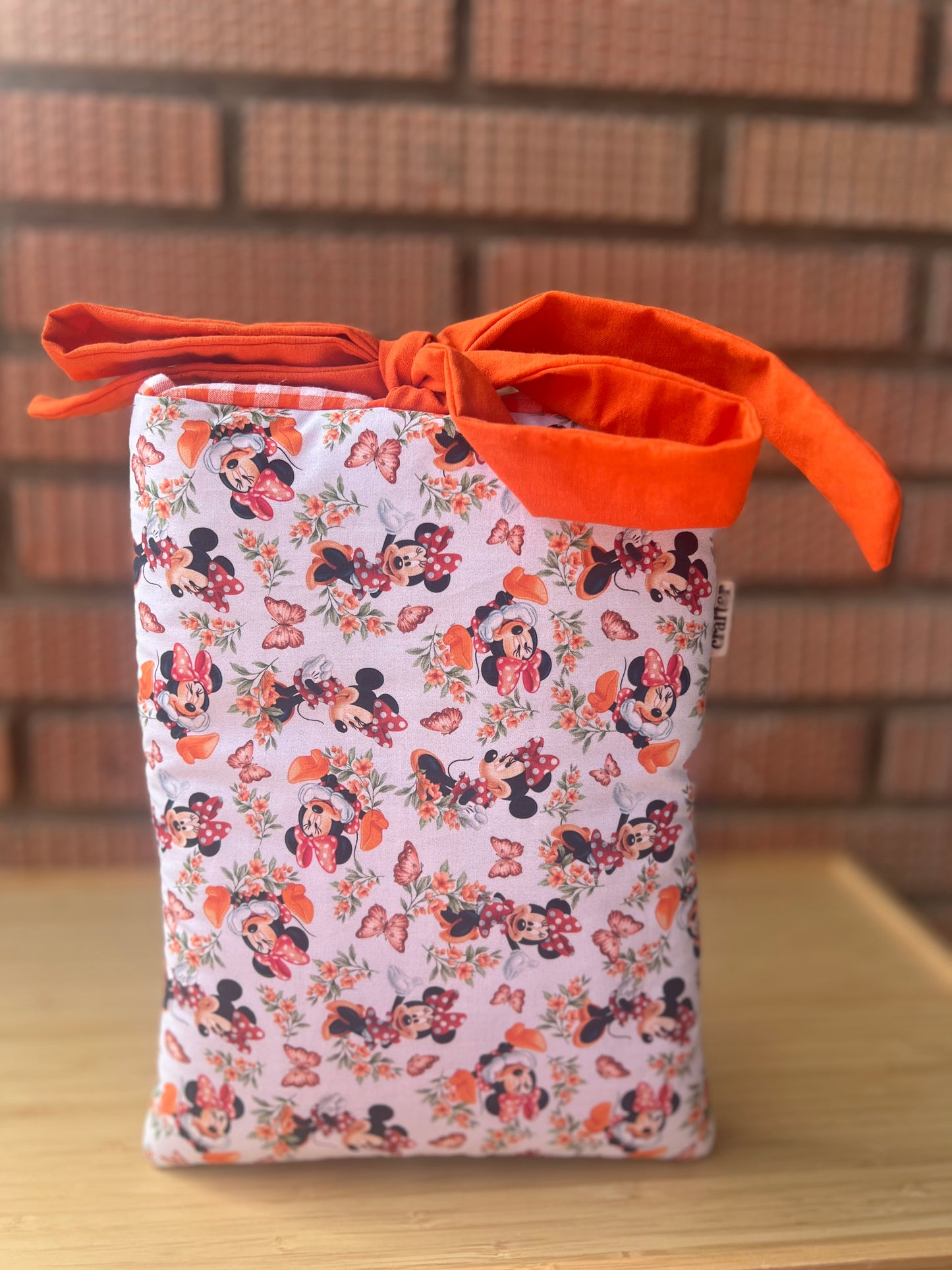 Funda libro P Minnie Mouse reversible