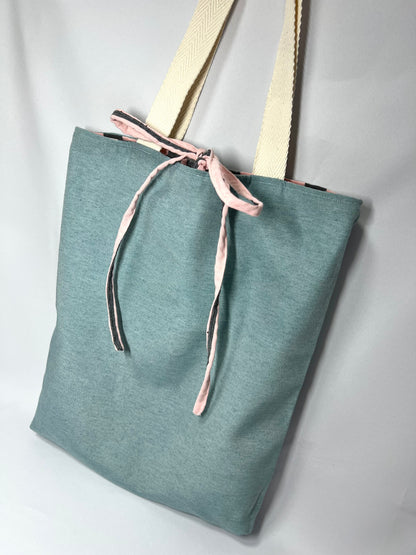 Totebag REVERSIBLE rayas