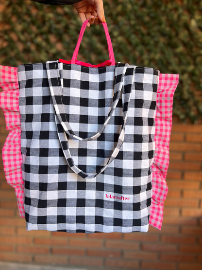 Tote Sindy Black flúor (por encargo)