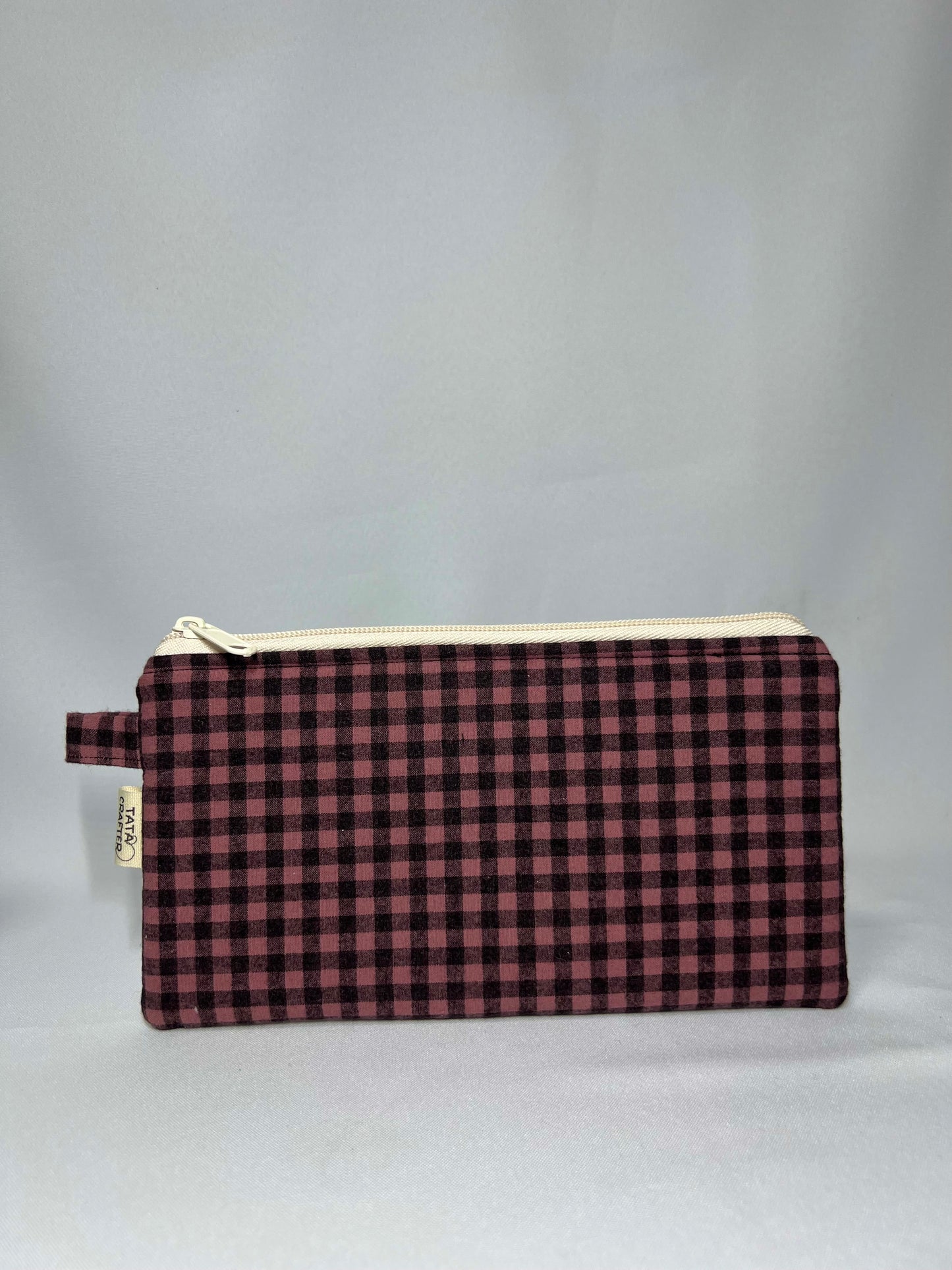 Estuche plano vichy