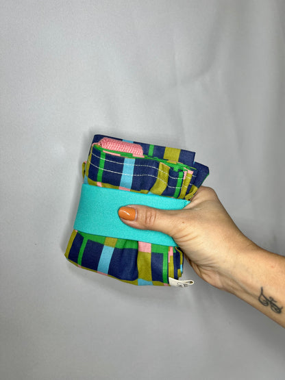 Totebag cuadrícula