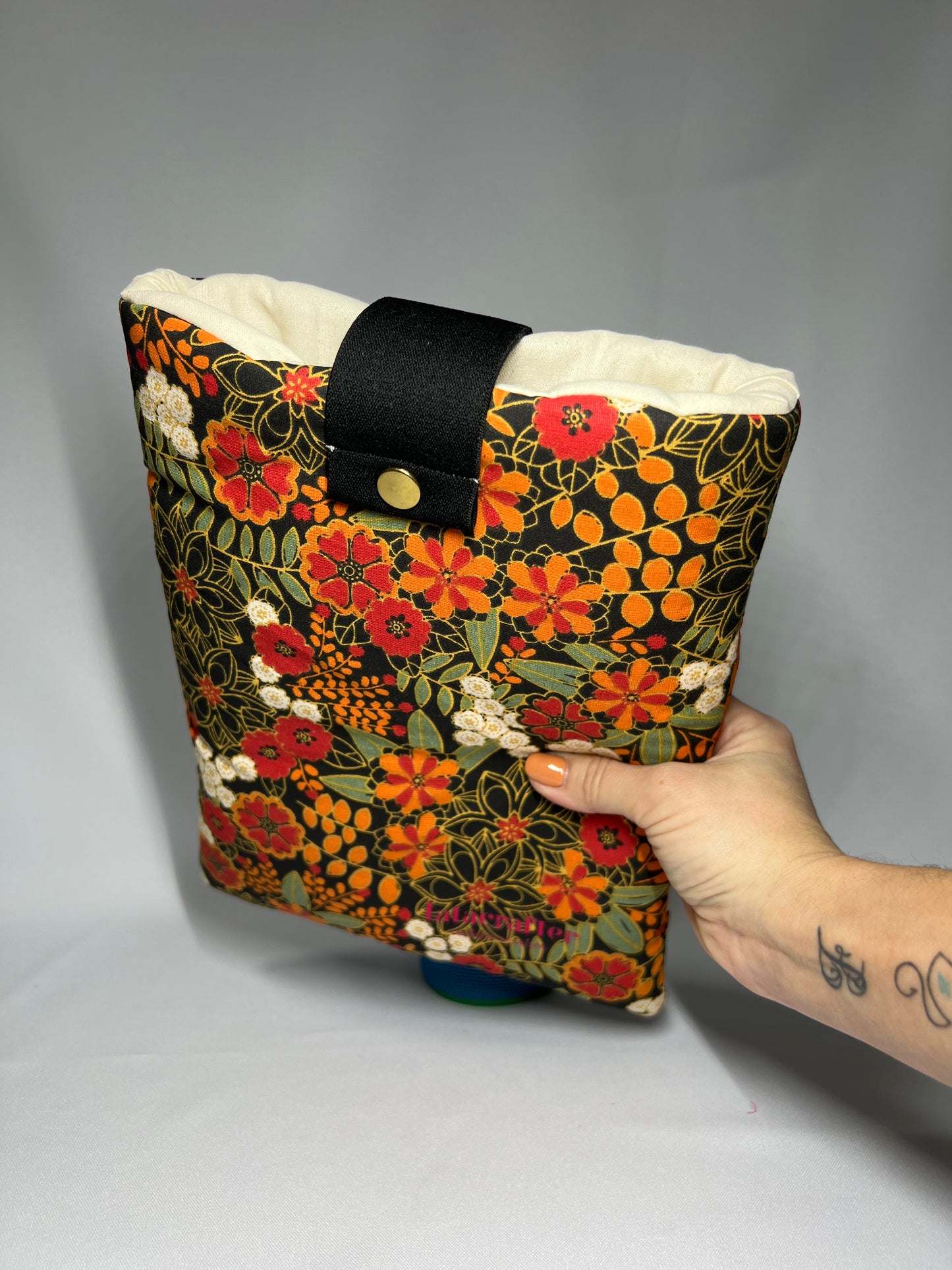 Funda libro P flowers